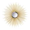 Golden Rays Sunburst Mirror - Stunning Home Decor Accent with Radiant Sunburst Design
